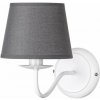 Nástenná lampa Rabalux - Nástenné svietidlo FLAVIO 1xE14/40W/230V sivá (106974)