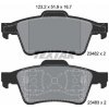 Sada brzdových platničiek kotúčovej brzdy TEXTAR 2348202