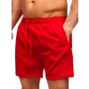 Bordové pánske kúpacie šortky Bolf YW02002
