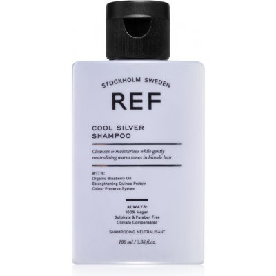REF Cool Silver Shampoo strieborný šampón neutralizujúci žlté tóny 100 ml