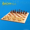 Šachové súpravy súťažné Staunton č.8.standart na drevenej doske