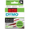 DYMO páska D1 19mm x 7m, čierna na červenej S0720870