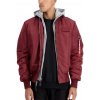 Alpha Industries zimná bunda MA-1 D-Tec burgundy Farba: bordová, Veľkosť: XL