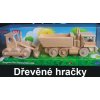 Autá pre chlapcov, nákladiak a buldozér | drevené darčeky a hračky