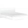 Kondela Manželská posteľ, 160x200, biela, LINDY