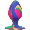 Calex Cheeky Medium Tie-Dye Plug Anal