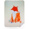 XKKO LUX Španielska detská deka - Fox, 75x100