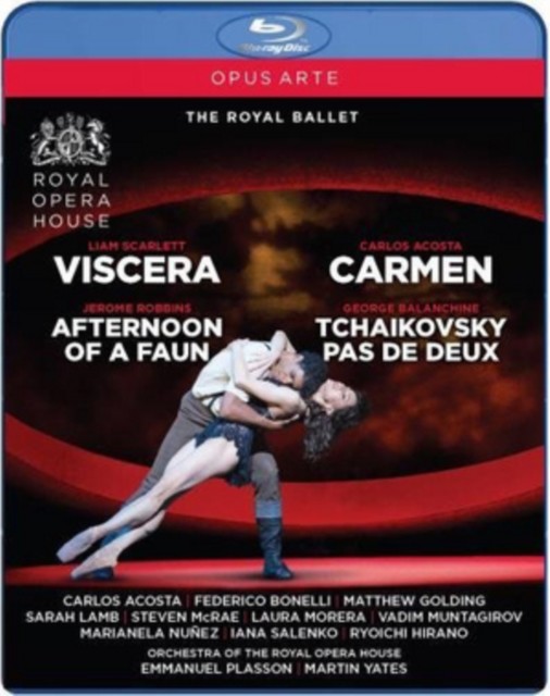 Viscera/Carmen/Afternoon of a Faun/Tchaikovsky Pas De Deux:... BD