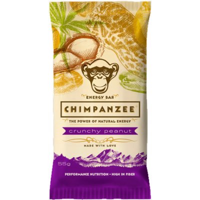 Chimpanzee Energy Bar Crunchy Peanut 55g