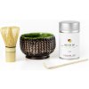 MatchaDay Matcha čaj set - Kasai 50g (plechovka) hnedá