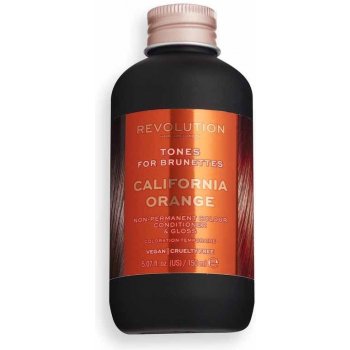 Revolution Hair Tones for Brunettes California Orange farba na vlasy 150 ml