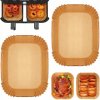 Vložky do fritézy Air Fryer 21x17cm 120ks Pergamenový papier