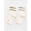 The North Face Everyday Crew Heritage Stripe 2P (raw undyed) S, bezfarebný
