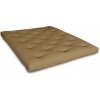 Futon cotton by futons.sk Veľkosť: 160x200, Farba: Camel