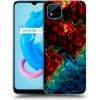 Picasee silikónový čierny obal pre Realme C11 (2021) - Universe