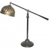 Kovová dekorácia stolnej lampy v čierno-zlatom farebnom prevedení vo vintage retro štýle 62 x 19 cm Clayre & Eef 43886