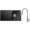 Súprava granitový drez Blanco Favos 45 S 516617, kuchynská batéria Hagser Emma HGR40000035