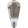 Oválna žiarovka Vintage FILAMENT LED E27 2,3W/15W 2700K teplá biela SMOKY 136lm + záruka 5 rokov zadarmo + záruka 3 roky zadarmo