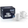 Sada hrnčekov De'Longhi DLSC308 porcelánové šálky 2 x 70 ml