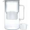 Filtračná kanvica Wessper D2 Borosilicate 3,3 l strieborná/sivá