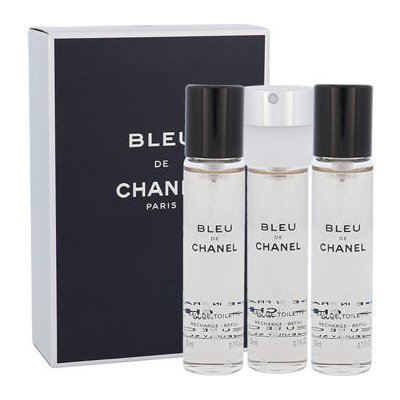 Chanel Bleu de Chanel 3x20 ml toaletní voda náplň pro muže