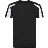 Just Cool Detské športové tričko Contrast Cool T - Čierna / biela | 9-11 rokov
