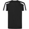 Just Cool Detské športové tričko Contrast Cool T - Čierna / biela | 12-13 rokov