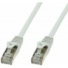 Techly Patchcord Cat6 SFTP 15m 100% CU LSZH šedý