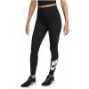 Dámske športové 7/8 legíny s vysokým pásom Nike W NSW NK CLSC GX HR TIGHT FTRA W čierne DV7791-010 - S