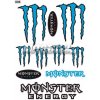 Samolepka set Monster modrá AutoZulu