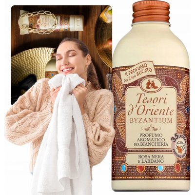 Tesori d'Oriente Black Rose koncentrovaný parfém na prádlo 250 ml