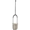 Lamela Závesný plastový kvetináč LUCA JUMPER 180 18x18cm béžový