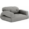 sofa HIPPO (futónová pohovka ) 140*200 cm grey 746