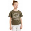 Detské tričko BUSHMAN ŠTIKA zelená 128