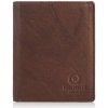 PAOLO PERUZZI Pánska kožená peňaženka s RFID | hnedá IN-33-BR