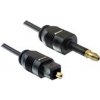 PREMIUMCORD Kabel 3,5mm mini Toslink - Toslink, OD:2.2mm, délka 1m kjtos2-1