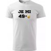 Je mi 50 pivo - Tričko extra veľké (5-8XL) - 5XL ( Biela )