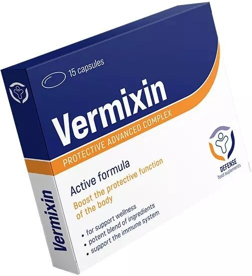 Vermixin kapsule 15 kapsúl