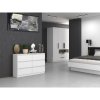 Topeshop M6 120 2X3 matná biela komoda