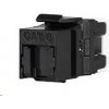 Solarix Rychlozařezávací keystone CAT6 UTP RJ45 černý pro kleště SXKJ-NA-BU 25286803