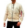 Alpha Industries MA-1 SL bunda pánska vintage white Farba: béžová, Veľkosť: L