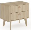 Wilsondo Nočný stolík Viki - dub barista