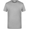 James&Nicholson JN8008 Pánske tričko 8008 Grey Heather 3XL