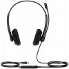 Yealink UH34 Lite Dual Teams Slúchadlá s mikrofónom Kábel Pres hlavu Kancelária / call centrum USB Typ-A Čierna (1308048)