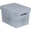 CURVER Úložný box s víkem Infinity 17 l sivá