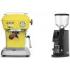 Ascaso Dream PID, Sun Yellow + Eureka Atom W 65, black