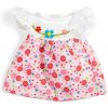 Bigjigs Toys Ružové šaty s čipkovanými rukávmi pre bábiku 28 cm