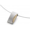 Boccia Titanium Bicolor titánový prívesok s pravými diamantmi 0793-04