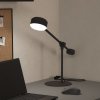 EGLO Stolná lampa Clavellina LED, čierna, výklopná - 900353