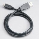 USB kábel Akasa AK-CBUB05-10BK USB 2.0, male A na micro B male, 100cm, černý